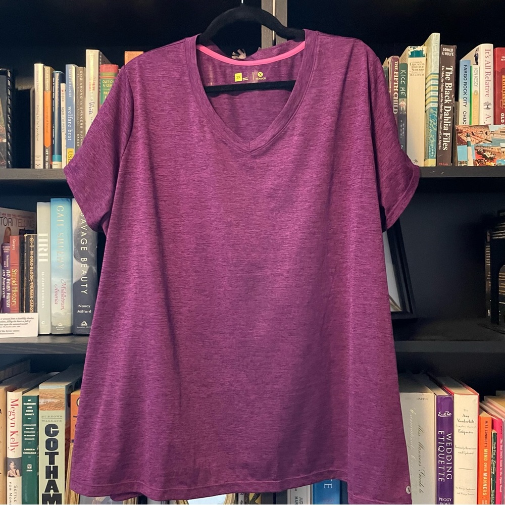 3X Purple Active Top